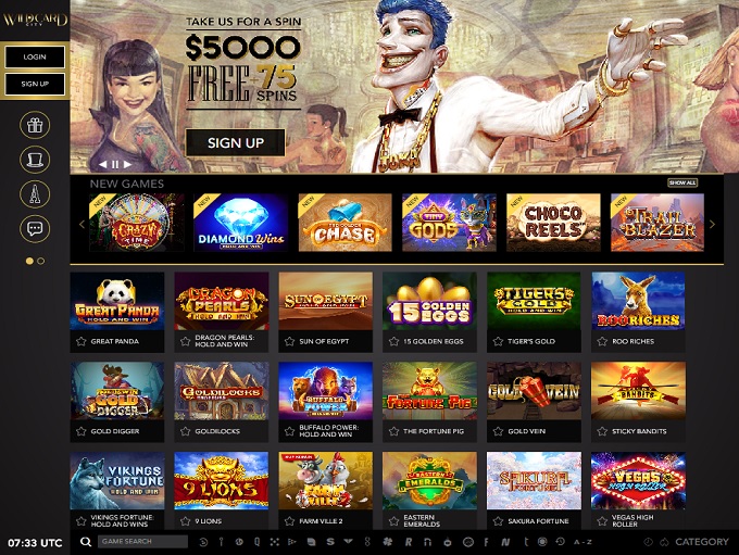 Types of Wildcardcity Casino Online